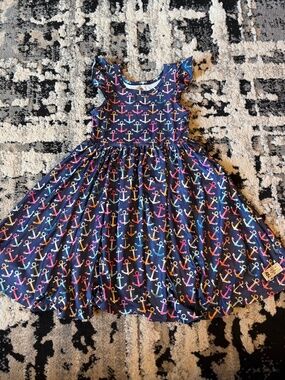 Anchor Spin Dress with pockets Size 5/6 Charlie’s project